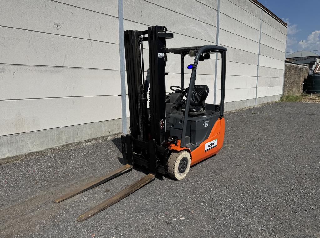 TOYOTA ELEKTRISCHE DRIEWIELER FB25 2,5 TON TRIPLEX 5M HEFTRUCK TE KOOP FORKLIFT FOR SALE CHARIOT A VENDRE FORX HEFTRUCKDEALER TRANSPORT HEFTRUCK VERKOOP HEFTRUCK VERHUUR HEFTRUCK CATERPILLAR TOYOTA MITSUBISHI TCM LINDE FORX FORX FORX PIET DEKONINCK ZEEBRUGGE BRUGGE GENT ZEDELGEM ROESELARE TORHOUT MEULEBEKE WAREGEM FORX FORX BEST HEFTRUCKDEALER FORX FORX FORX