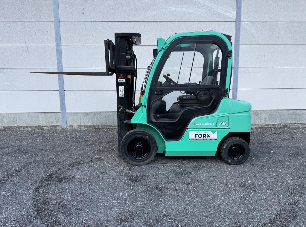 MITSUBISHI 2.5 TON DIESEL HEFTRUCK TRANSPORT HEFTRUCK FORX BEST HEFTRUCKDEALER