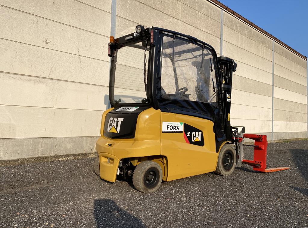 CATERPILLAR ELEKTRISCH EP35N 3.5 TON 3500 KG ELECTRIC FORKLIFT CHARIOT CAT CATERPILLAR TRANSPORT HEFTRUCK VERHUUR HEFTRUCK TE HUUR VERKOOP HEFTRUCK TE KOOP SERVICE HEFTRUCK TRANSPORT HEFTRUCK FORX THE BEST HEFTRUCKS CAT EP35N ZEEBRUGGE BRUGGE TORHOUT ROESELARE MEULEBEKE WAREGEM FORX BY PIET DEKONINCK @FORX @PIETDEKONINCK