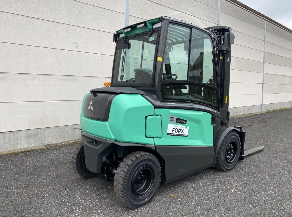 MITSUBISHI FB50CN EDIA XL NIEUW REVOLUTIONAIRE HEFTRUCK ELEKTRISCH 5 TON 6 TON 4 TON 7 TON ELECTRIC FORKLIFT CHARIOT ELECTRIQUE TRIPLEX 5100 mm INDUSTRIELE TOEPASSING 5.1M TRIPLEX HEFTRUCK TE KOOP A VENDRE TE HUUR TRANSPORT HEFTRUCK FORX DEKONINCK PIET HEFTRUCKS FORX CHARIOTS FORX FORKLIFTS FORX                                                    devako cebeko 4rent dumarent