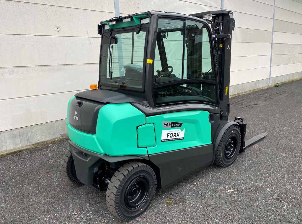 MITSUBISHI FB50CN EDIA XL NIEUW REVOLUTIONAIRE HEFTRUCK ELEKTRISCH 5 TON 6 TON 4 TON 7 TON ELECTRIC FORKLIFT CHARIOT ELECTRIQUE TRIPLEX 5100 mm INDUSTRIELE TOEPASSING 5.1M TRIPLEX HEFTRUCK TE KOOP A VENDRE TE HUUR TRANSPORT HEFTRUCK FORX DEKONINCK PIET HEFTRUCKS FORX CHARIOTS FORX FORKLIFTS FORX                                                    devako cebeko 4rent dumarent