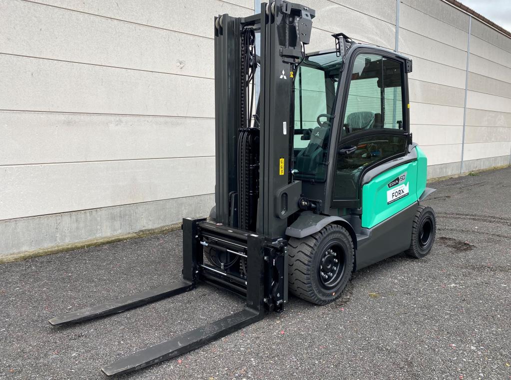 MITSUBISHI FB50CN EDIA XL NIEUW REVOLUTIONAIRE HEFTRUCK ELEKTRISCH 5 TON 6 TON 4 TON 7 TON ELECTRIC FORKLIFT CHARIOT ELECTRIQUE TRIPLEX 5100 mm INDUSTRIELE TOEPASSING 5.1M TRIPLEX HEFTRUCK TE KOOP A VENDRE TE HUUR TRANSPORT HEFTRUCK FORX DEKONINCK PIET HEFTRUCKS FORX CHARIOTS FORX FORKLIFTS FORX                                                    devako cebeko 4rent dumarent