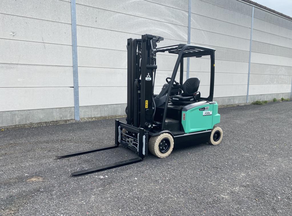 NEW MITSUBISHI COMPACTE VIERWIELHEFTRUCK 4 WIEL CHARIOT FORKLIFT ELECTRIC 4 WHEEL TRIPLEX NEW MITSUBISHI NON MARKING TRIPLEX SIDE SHIFT 48V BATTERIJ HEFTRUCK CHARIOT FORKLIFT NEW NIEUW HEFTRUCK FORX TE KOOP VERKOOP VERHUUR TE HUUR                                           Forx devako cebeko dumarent vanbruwaene